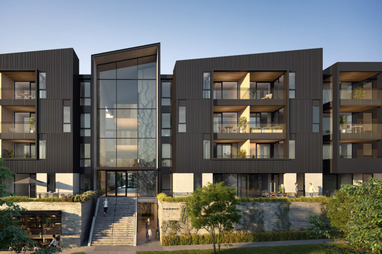 FABRIC Onehunga Apartments – Street facade FABRIC Onehunga Apartments - Street facade