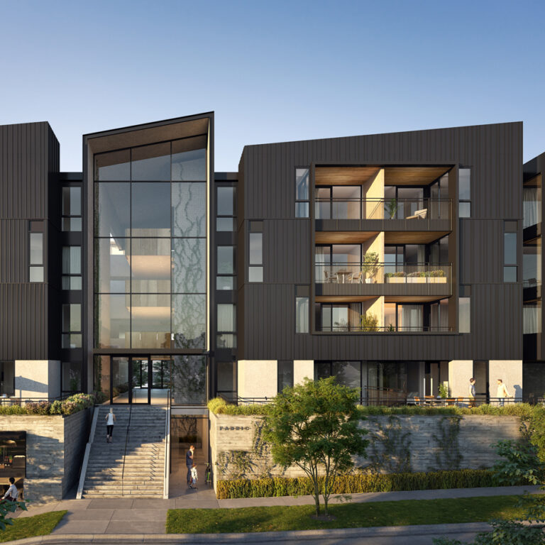 FABRIC Onehunga Apartments - Street facade