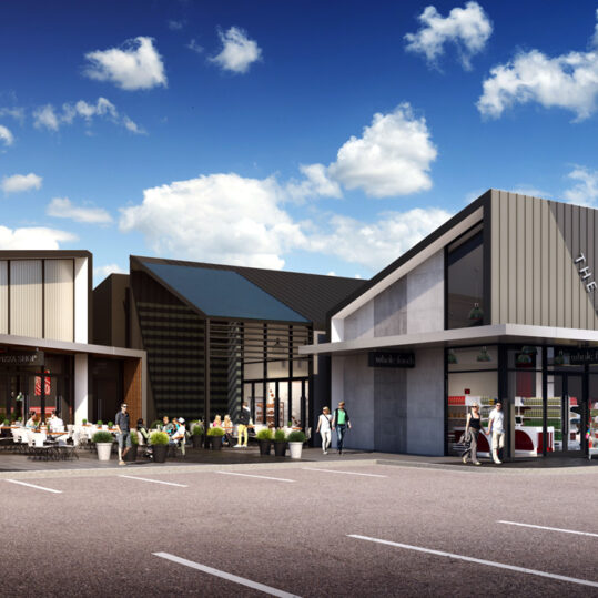 The Point - Central courtyard