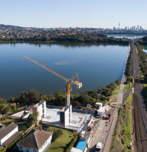 TEAL on Orakei Basin - Site Progress 21/07/02