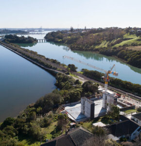 TEAL on Orakei Basin - Site Progress 21/07/02