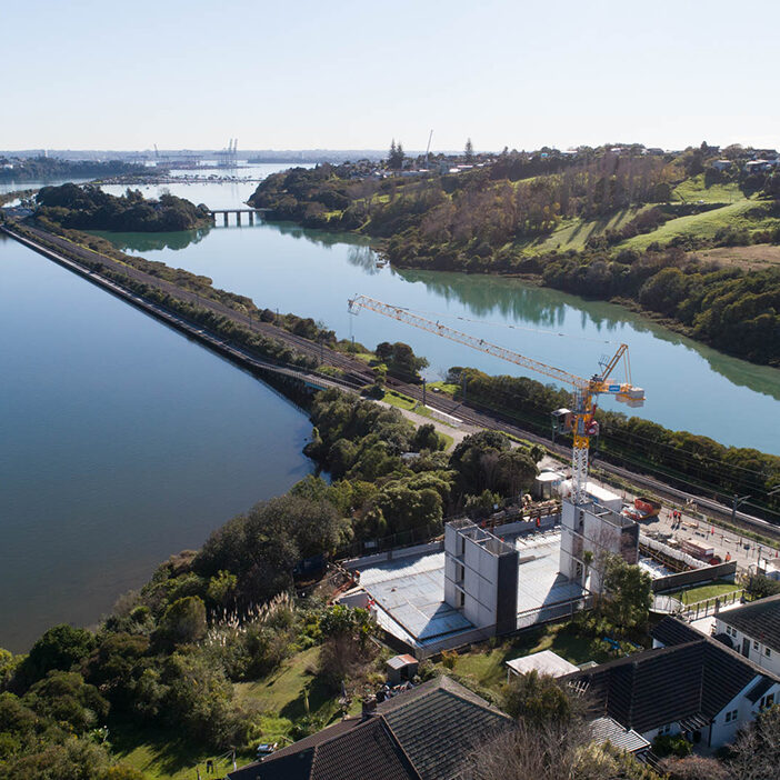 TEAL on Orakei Basin - Site Progress 21/07/02