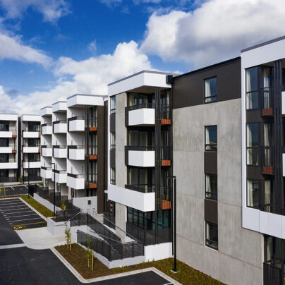 Galway Street Apartments - Overall Site North East Corner