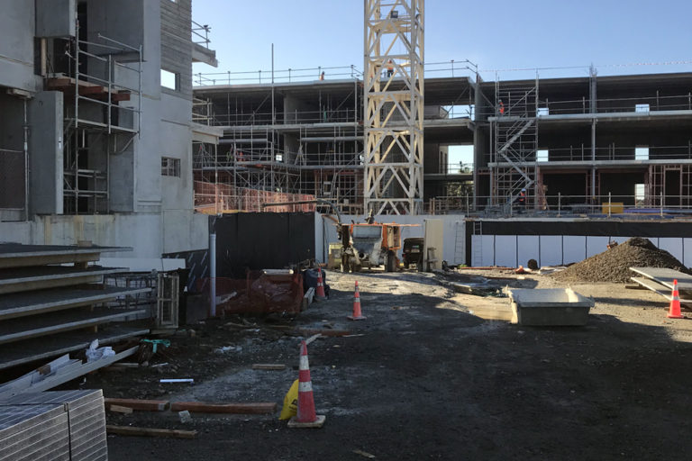 FABRIC Onehunga Apartments – Site progress 08/07/2019 FABRIC Onehunga Apartments - Site progress 08/07/2019