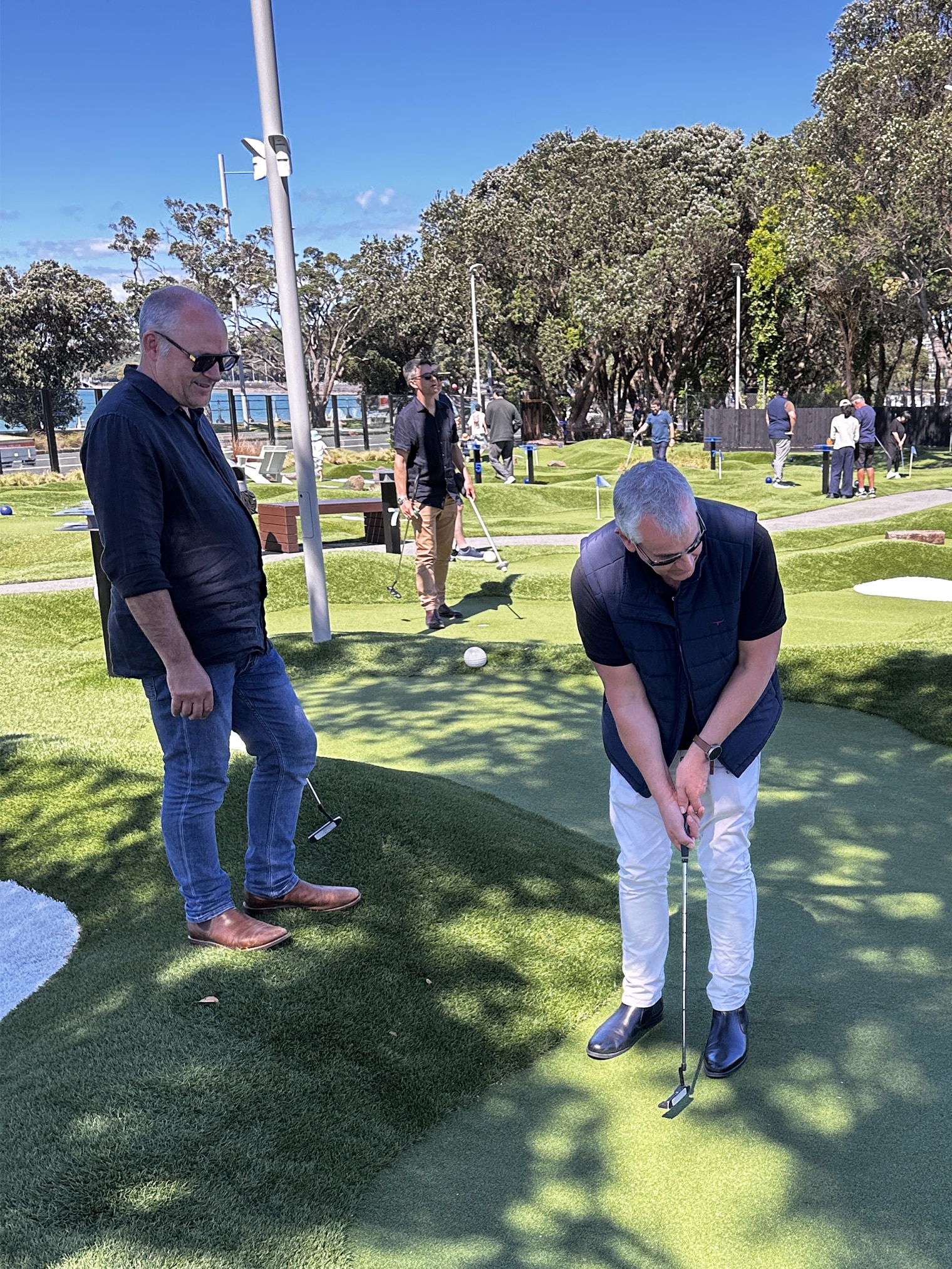 Ashton Mitchell takes on Lilliputt Mini Golf - 05