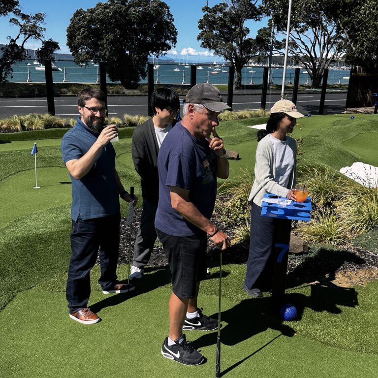 Ashton Mitchell takes on Lilliputt Mini Golf - 02