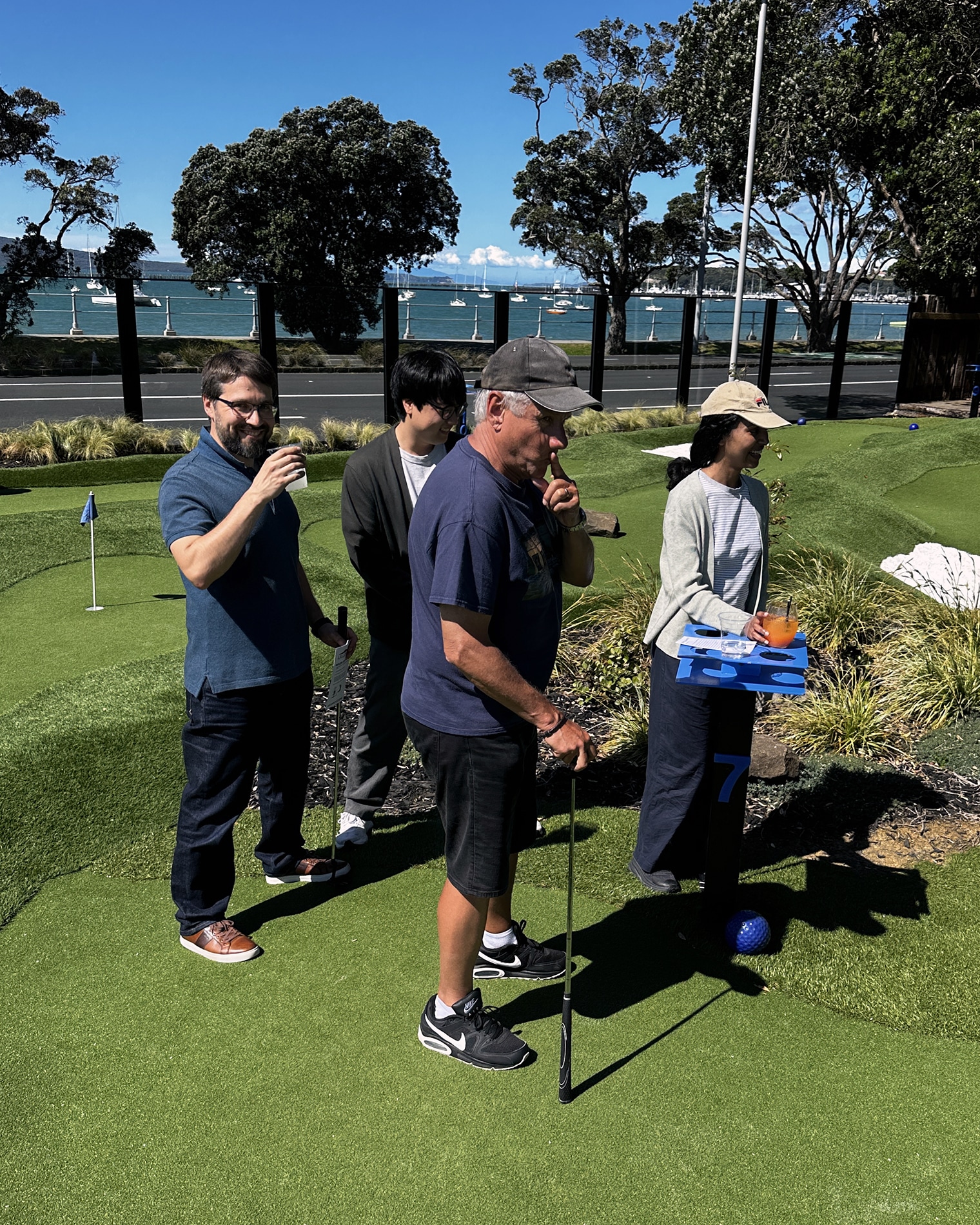 Ashton Mitchell takes on Lilliputt Mini Golf - 02