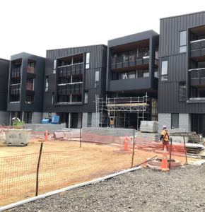 FABRIC Onehunga Apartments - Site progress 11/03/2020