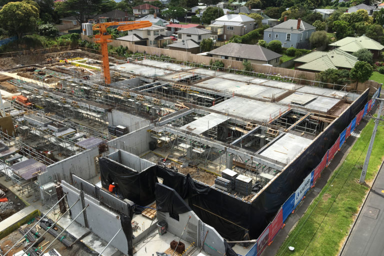 FABRIC Onehunga Apartments – Site progress 10/01/2019 FABRIC Onehunga Apartments - Site progress 10/01/2019