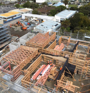 FABRIC Onehunga Apartments - Site progress 04/10/2019