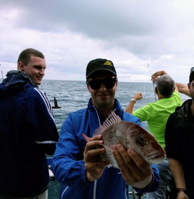 Big Day Out 2017 - Ben showcasing his catch