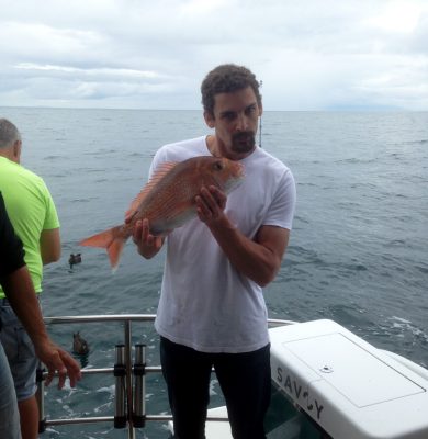 Big Day Out 2017 - Jeremy with one of his catches