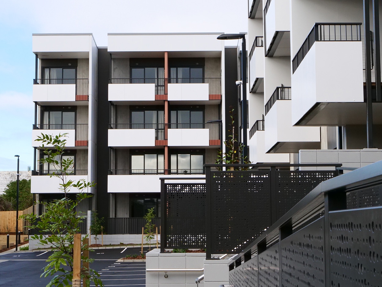 Galway Street Apartments - Building A Northern Elevation