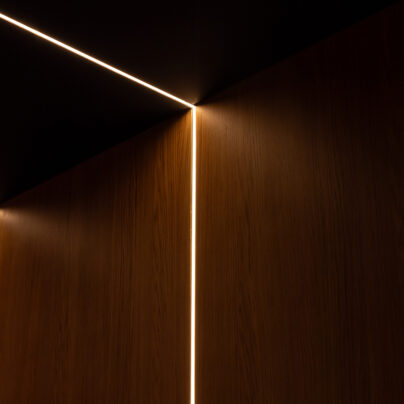 The Onehunga Mall Club Redevelopment-Corridor lighting detail