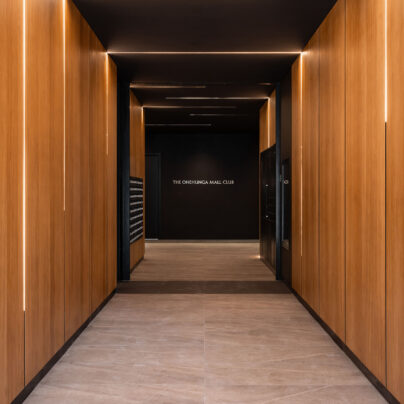 The Onehunga Mall Club Redevelopment-Main entry design